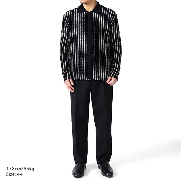 JIL SANDER ジルサンダー W TROUSER 06 AW 18 ウールギャバジン テーパードスラックス J23KA0005 J40159