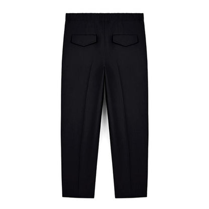 JIL SANDER ジルサンダー W TROUSER 06 AW 18 ウールギャバジン テーパードスラックス J23KA0005 J40159