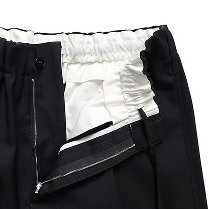 JIL SANDER ジルサンダー W TROUSER 06 AW 18 ウールギャバジン テーパードスラックス J23KA0005 J40159