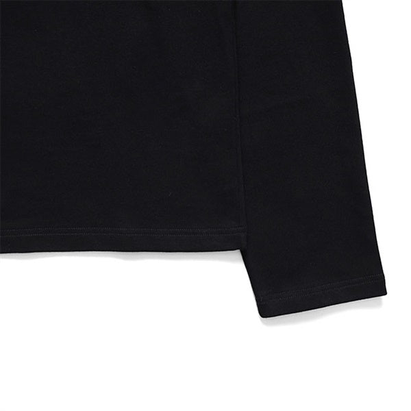 JIL SANDER+ ジルサンダープラス T-SHIRT 159 CN LS W/LH レザーパッチ ロンT J47GC0159 J20103