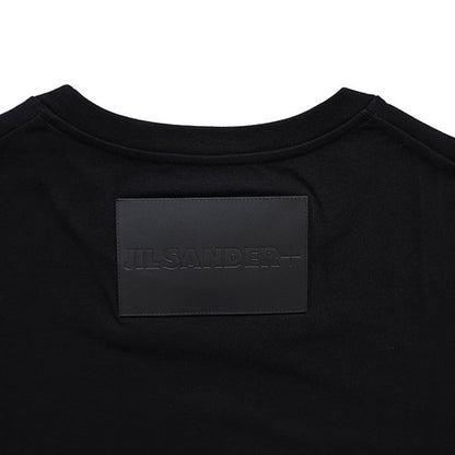 JIL SANDER+ ジルサンダープラス T-SHIRT 159 CN LS W/LH レザーパッチ ロンT J47GC0159 J20103