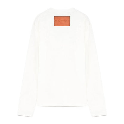 JIL SANDER+ ジルサンダープラス T-SHIRT 159 CN LS W/LH レザーパッチ ロンT J47GC0159 J20103