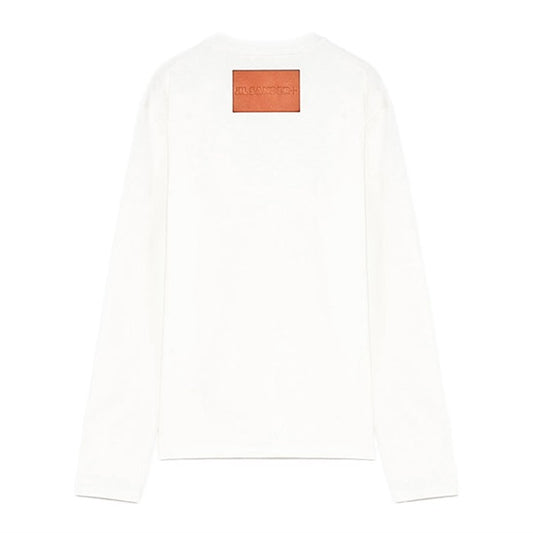JIL SANDER+ ジルサンダープラス T-SHIRT 159 CN LS W/LH レザーパッチ ロンT J47GC0159 J20103