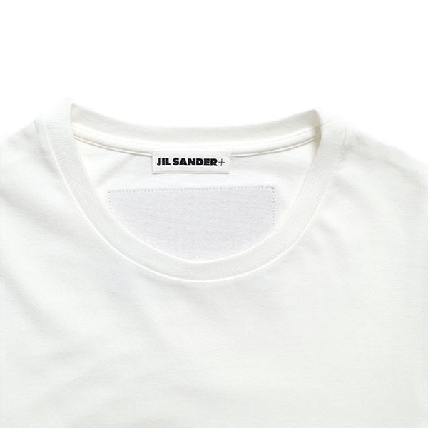 JIL SANDER+ ジルサンダープラス T-SHIRT 159 CN LS W/LH レザーパッチ ロンT J47GC0159 J20103