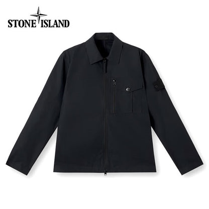 STONE ISLAND GHOST ストーンアイランド ゴースト コットンキャンバス ジップジャケット K1S151200007 S00F1