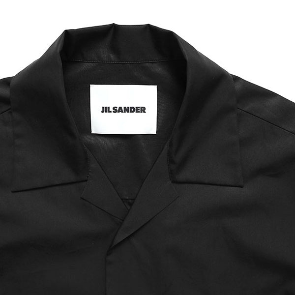 JIL SANDER ジルサンダー コットンポプリン オープンカラーシャツ J22DL0363 J45001