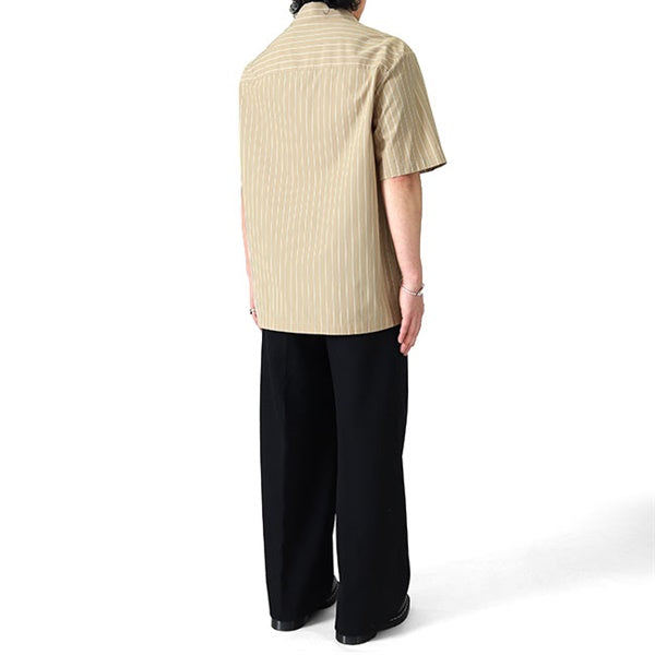 JIL SANDER ジルサンダー オープンカラー ストライプシャツ J22DL0362 J45329