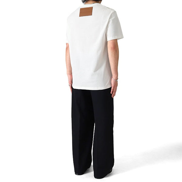 JIL SANDER+ ジルサンダープラス レザーパッチ ロゴTシャツ J47GC0153 J20103