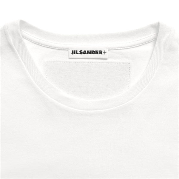 JIL SANDER+ ジルサンダープラス レザーパッチ ロゴTシャツ J47GC0153 J20103