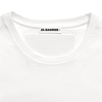 JIL SANDER+ ジルサンダープラス レザーパッチ ロゴTシャツ J47GC0153 J20103