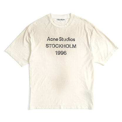 Acne Studios アクネ ストゥディオズ スタンプロゴ ダメージTシャツ FN-UX-TSHI000013 **