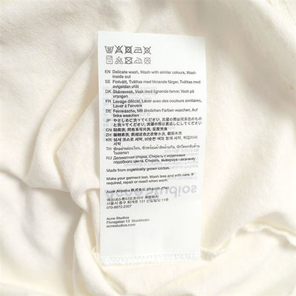 Acne Studios アクネ ストゥディオズ スタンプロゴ ダメージTシャツ FN-UX-TSHI000013 **