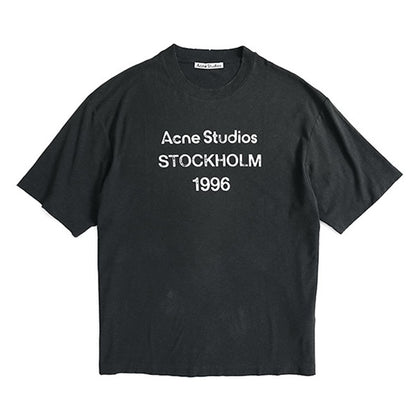 Acne Studios アクネ ストゥディオズ スタンプロゴ ダメージTシャツ FN-UX-TSHI000013 **