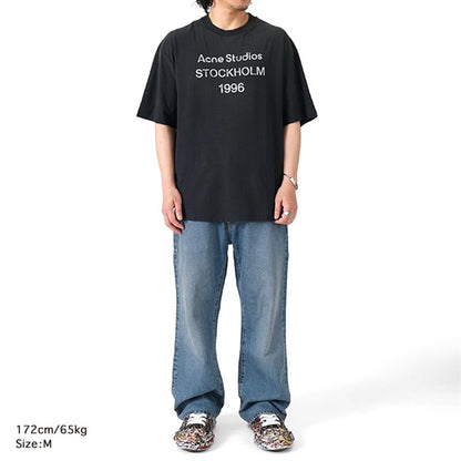 Acne Studios アクネ ストゥディオズ スタンプロゴ ダメージTシャツ FN-UX-TSHI000013 **