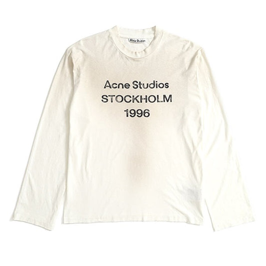 Acne Studios アクネ ストゥディオズ スタンプロゴ ダメージTシャツ FN-UX-TSHI000016 **