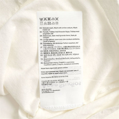 Acne Studios アクネ ストゥディオズ スタンプロゴ ダメージTシャツ FN-UX-TSHI000016 **