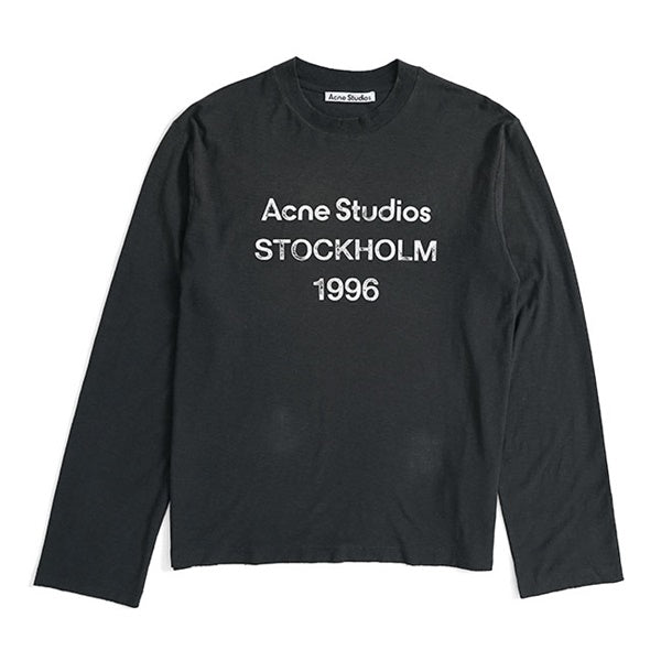 Acne Studios アクネ ストゥディオズ スタンプロゴ ダメージTシャツ FN-UX-TSHI000016 **