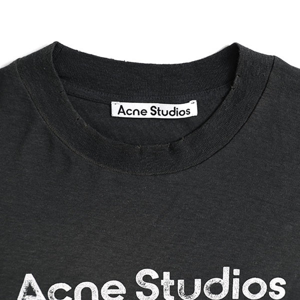 Acne Studios アクネ ストゥディオズ スタンプロゴ ダメージTシャツ FN-UX-TSHI000016 **