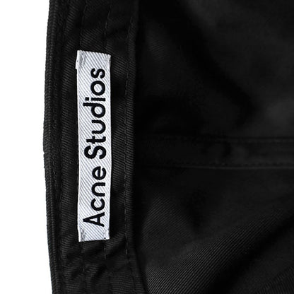 Acne Studios アクネ ストゥディオズ ロゴ刺繍 6パネル ベースボールキャップ FN-UX-HATS000330