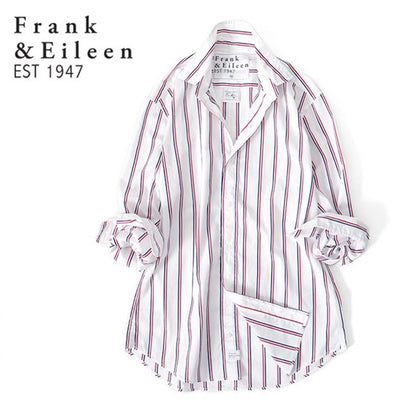Frank&Eileen フランク&アイリーン FINBAR RNS フィンバー ストライプシャツ 3520700109
