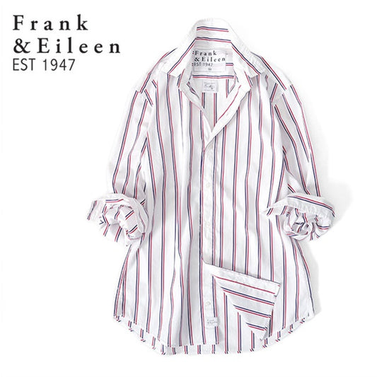Frank&Eileen フランク&アイリーン FINBAR RNS フィンバー ストライプシャツ 3520700109