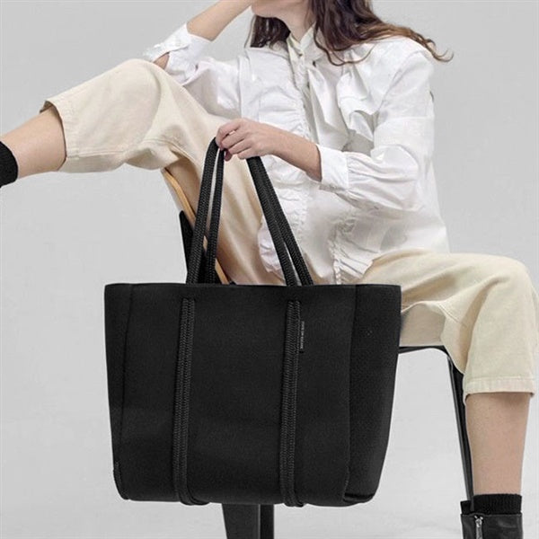 STATE OF ESCAPE サテライトシティ トートバッグ ブラック STATE OF ESCAPE ステイトオブエスケープ Satellite City tote