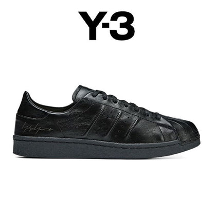 Y-3 ワイスリー SUPERSTAR スーパースター ブラック レザースニーカー IE3237