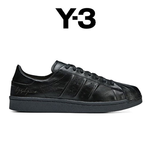 Y-3 ワイスリー SUPERSTAR スーパースター ブラック レザースニーカー IE3237