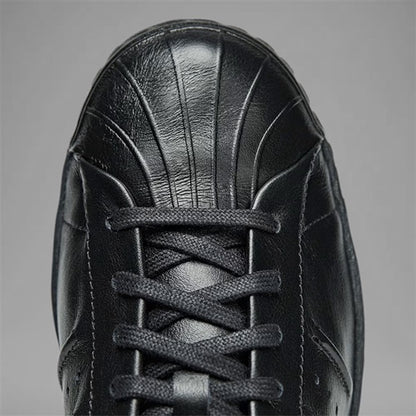 Y-3 ワイスリー SUPERSTAR スーパースター ブラック レザースニーカー IE3237