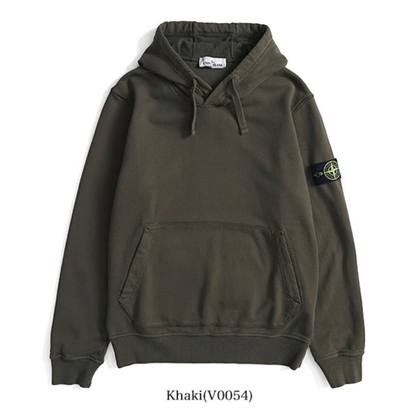 Stone Island ストーンアイランド ガーメントダイ プルオーバー スウェットパーカー 6100045 6100062