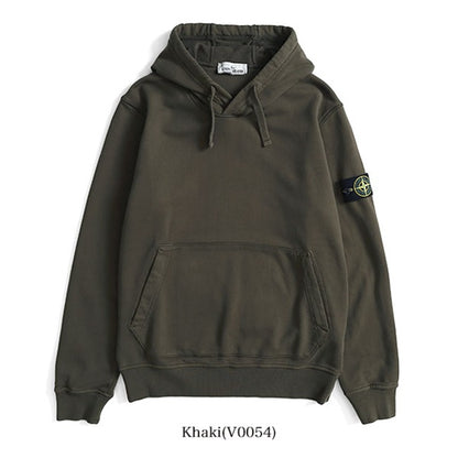 Stone Island ストーンアイランド ガーメントダイ プルオーバー スウェットパーカー 6100045 6100062