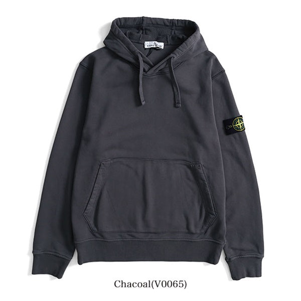Stone Island ストーンアイランド ガーメントダイ プルオーバー スウェットパーカー 6100045 6100062