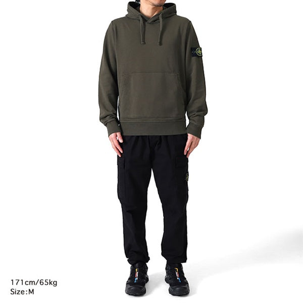 Stone Island ストーンアイランド ガーメントダイ プルオーバー スウェットパーカー 6100045 6100062