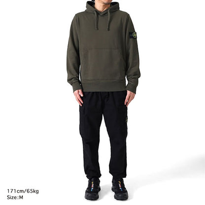 Stone Island ストーンアイランド ガーメントダイ プルオーバー スウェットパーカー 6100045 6100062
