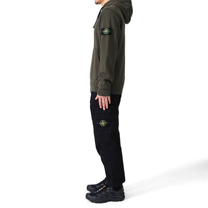 Stone Island ストーンアイランド ガーメントダイ プルオーバー スウェットパーカー 6100045 6100062