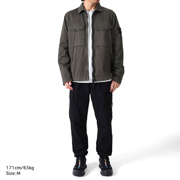 Stone Island ストーンアイランド ガーメントダイ シャツジャケット 1200128 S0012