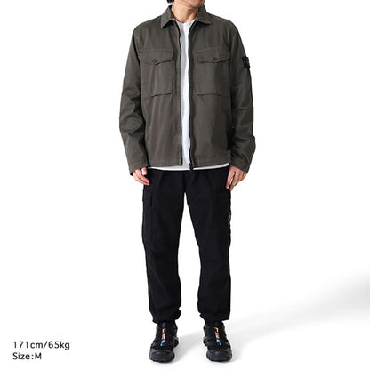 Stone Island ストーンアイランド ガーメントダイ シャツジャケット 1200128 S0012