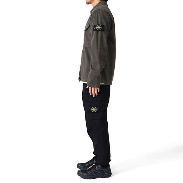 Stone Island ストーンアイランド ガーメントダイ シャツジャケット 1200128 S0012