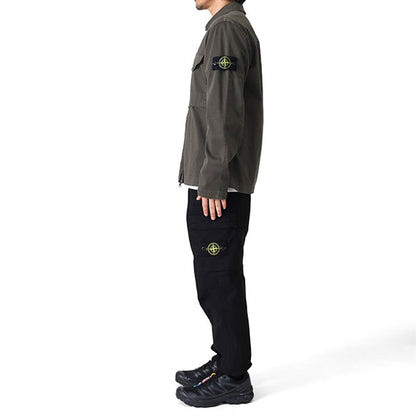 Stone Island ストーンアイランド ガーメントダイ シャツジャケット 1200128 S0012