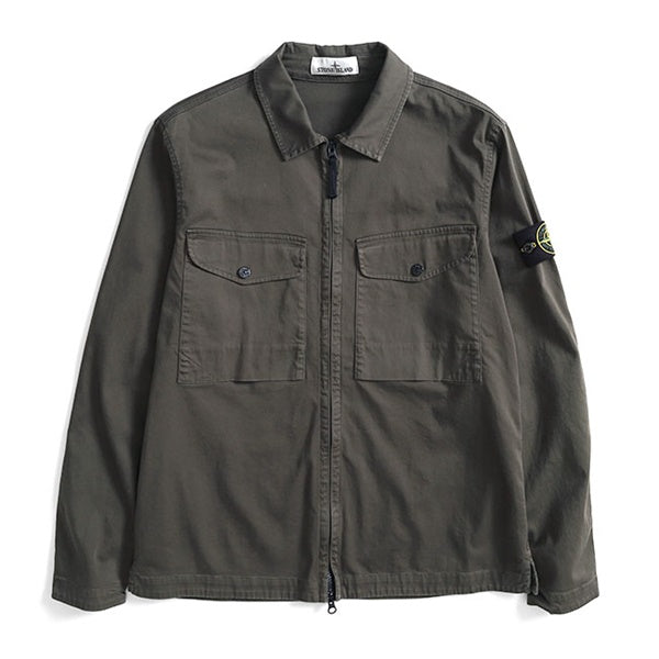 Stone Island ストーンアイランド ガーメントダイ シャツジャケット 1200128 S0012