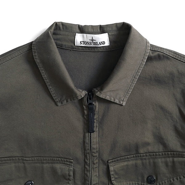 Stone Island ストーンアイランド ガーメントダイ シャツジャケット 1200128 S0012
