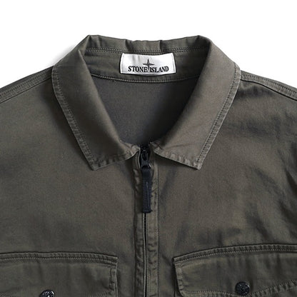 Stone Island ストーンアイランド ガーメントダイ シャツジャケット 1200128 S0012
