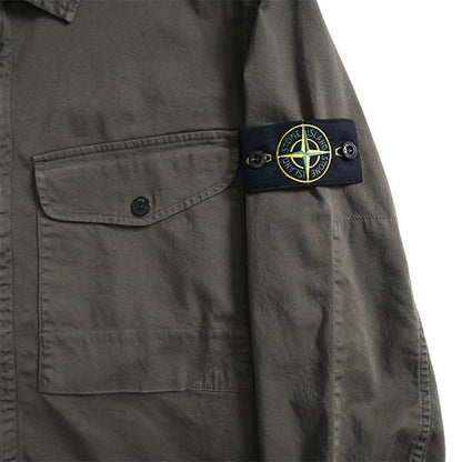 Stone Island ストーンアイランド ガーメントダイ シャツジャケット 1200128 S0012