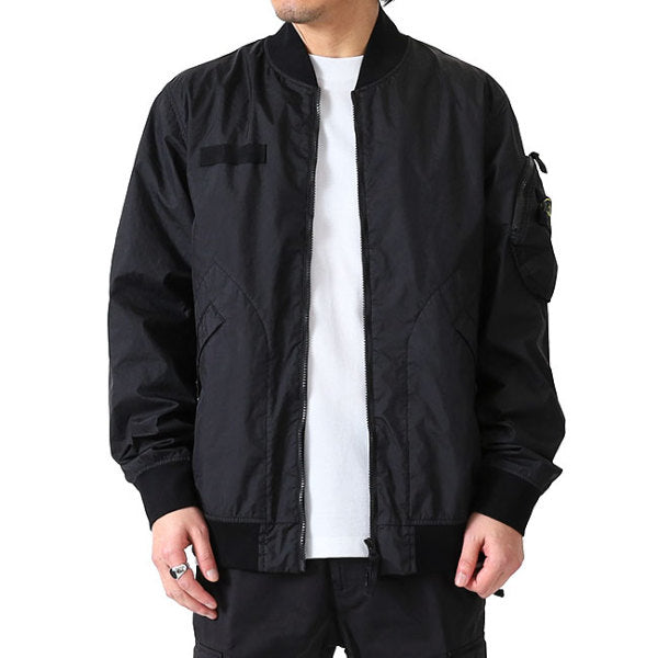 Stone Island ストーンアイランド ガーメントダイ MA-1 ミリタリー ボンバージャケット K1S154100004 S0A21