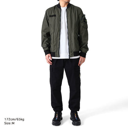 Stone Island ストーンアイランド ガーメントダイ MA-1 ミリタリー ボンバージャケット K1S154100004 S0A21