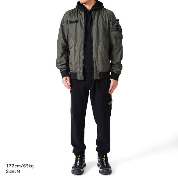Stone Island ストーンアイランド ガーメントダイ MA-1 ミリタリー