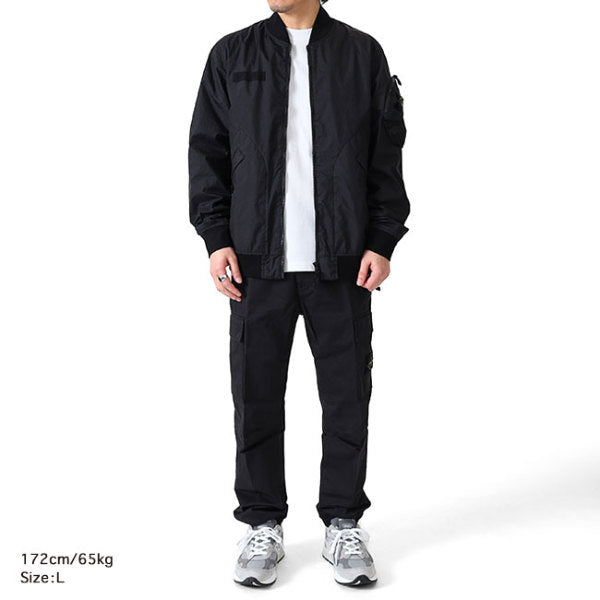 Stone Island ストーンアイランド ガーメントダイ MA-1 ミリタリー ボンバージャケット K1S154100004 S0A21