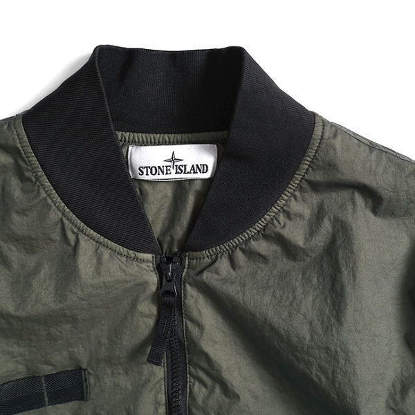 Stone Island ストーンアイランド ガーメントダイ MA-1 ミリタリー ボンバージャケット K1S154100004 S0A21