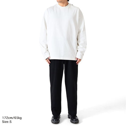 JIL SANDER ジルサンダー ヘビーコットン オーバーサイズ ロンT J22GC0200 J20244