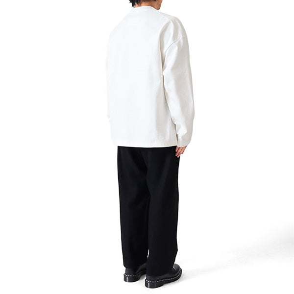 JIL SANDER ジルサンダー ヘビーコットン オーバーサイズ ロンT J22GC0200 J20244